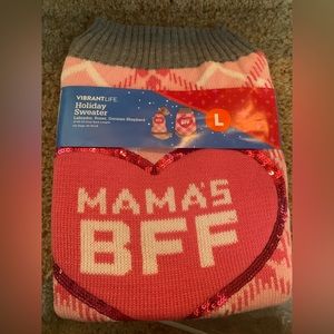 New pink sweater MAMA’S BFF size Large